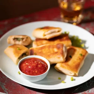 Karachi Style Puri Parath Rolls – Chicken Malai