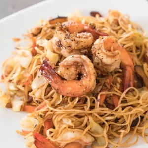 Shrimp Hakka Noodles