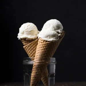 Ice Cream (2 scoops) (Daily Flavor) (check for availability in summer)