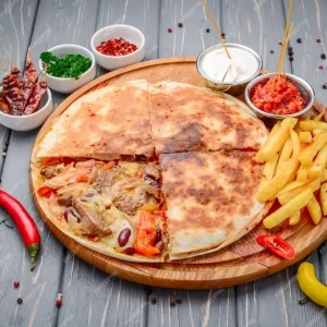 Beef Kebab Puri Paratha